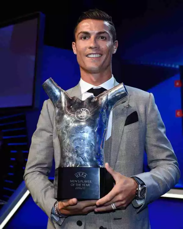 C. Ronaldo Wins UEFA Men